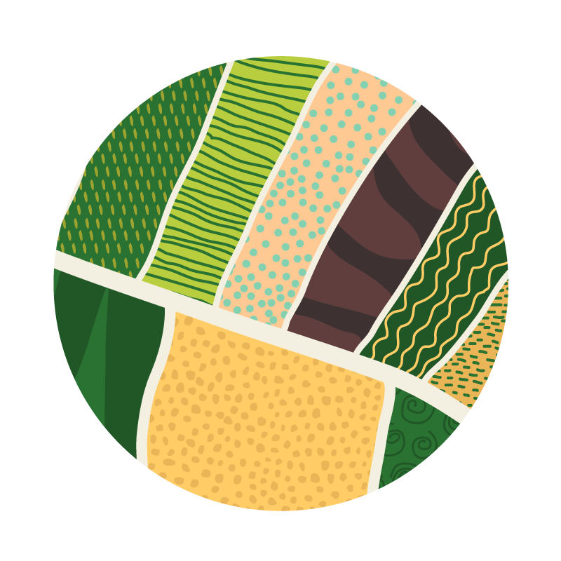 Il·lustració a color per a les finques.